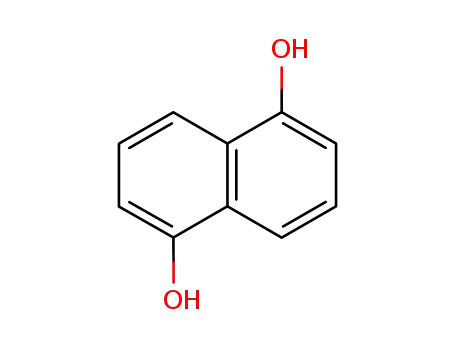 Molecular Structure of 83-56-7 (1,5-Dihydroxy naphthalene)