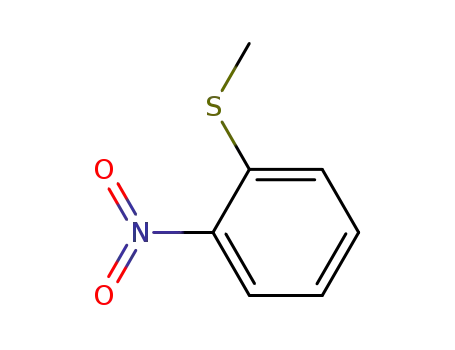 1-Methylsulfanyl-2-nitro-benzene cas  3058-47-7