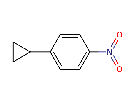 Molecular Structure of 6921-44-4 (Benzene,  1-cyclopropyl-4-nitro-)