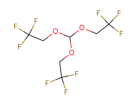 Molecular Structure of 58244-27-2 (TRIS(2,2,2-TRIFLUOROETHYL)ORTHOFORMATE)