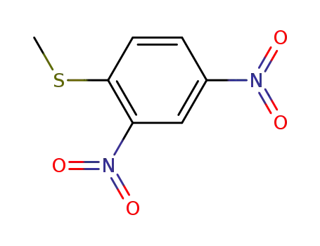 1-Methylmercapto-2,4-dinitrobenzene