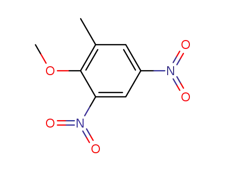 Molecular Structure of 29027-13-2 (2-METHYL-4,6-DINITROANISOLE)