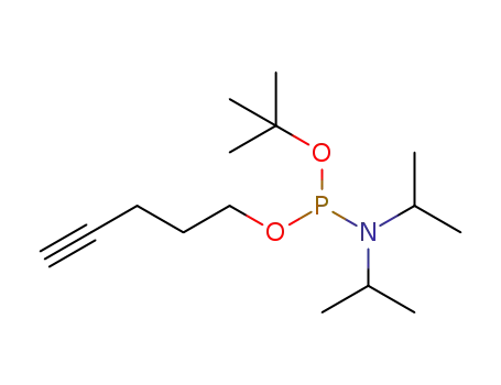 pent-4-ynyl tert-butyl N,N-diisopropyl phosphoramidite