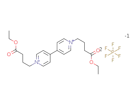N,N'-bis[3-(carboethoxy)propyl]-4,4'-bipyridinium hexafluorophosphate