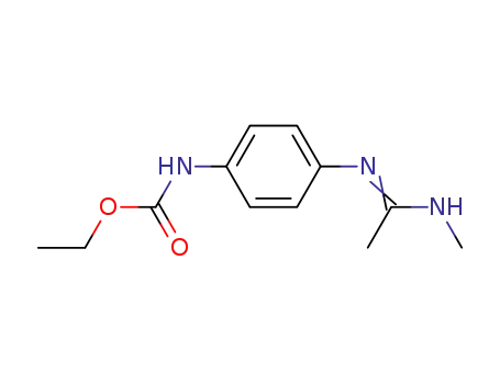 {4-[(N-Methyl-acetimidoyl)-amino]-phenyl}-carbamic acid ethyl ester