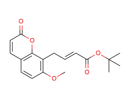 (E)-tert-butyl 4-(7-methoxy-2-oxo-2H-chromen-8-yl)but-2-enoate
