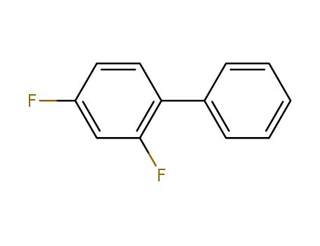 Molecular Structure of 37847-52-2 (2,4-Difluorobiphenyl)