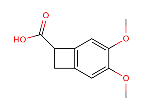 3,4-Dimethoxybicyclo[4.2.0]octa-1,3,5-triene-7-carboxylic acid cas no. 41234-23-5 98%