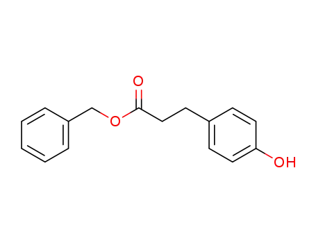 3-(4-hydroxyphenyl)propionic acid benzyl ester