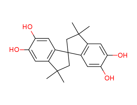 77-08-7  5,5',6,6'-TETRAHYDROXY-3,3,3',3'-TETRAMETHYL-1,1'-SPIROBISINDANE