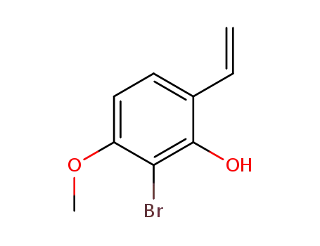 2-bromo-3-methoxy-6-vinylphenol