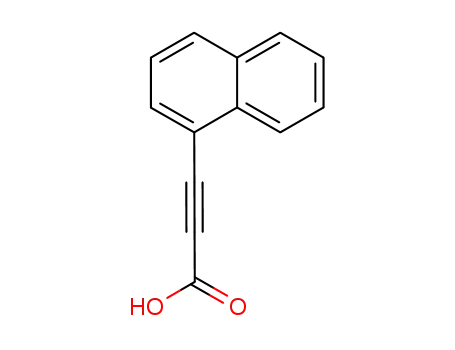 Molecular Structure of 4843-42-9 (NAPHTHALEN-1-YL-PROPYNOIC ACID)