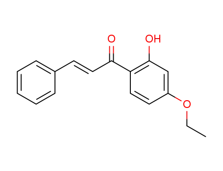 2-Propen-1-one, 1-(4-ethoxy-2-hydroxyphenyl)-3-phenyl-