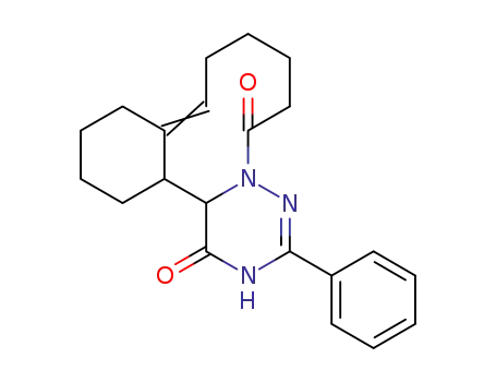 3-phenyl-7,8,9,10,12,13,14,15,15a,15b-decahydro-1Hbenzo[c][1,2,4]triazino[1,6-a]azecine-1,6(2H)-dione