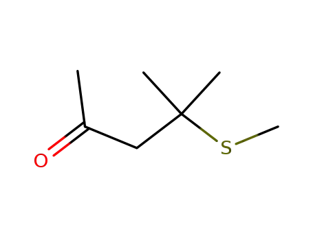 2-Pentanone,4-methyl-4-(methylthio)-
