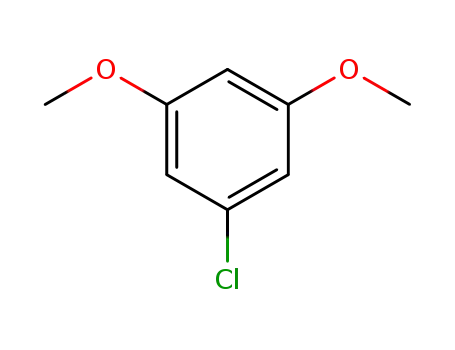 Molecular Structure of 7051-16-3 (Benzene,1-chloro-3,5-dimethoxy-)