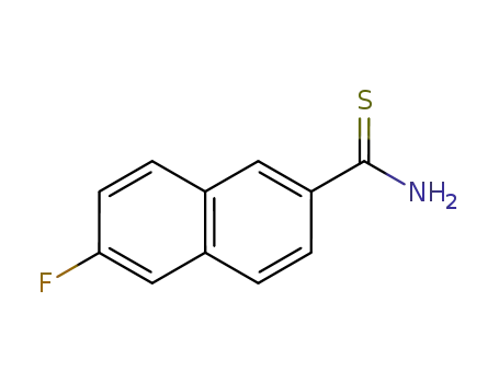 6-fluoronaphthalene-2-carbothioamide