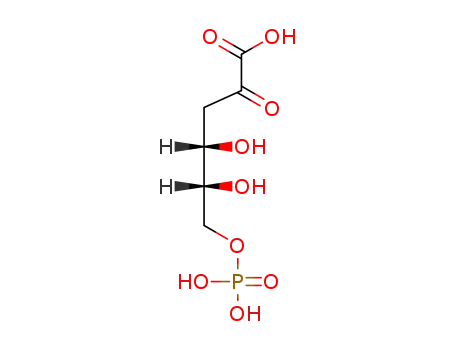 3-deoxy-D-erythro-hex-2-ulosonic acid 6-phosphate