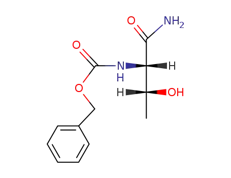 Molecular Structure of 49705-98-8 (Benzyl (2R,3S)-(1-carbamoyl-2-hydroxypropyl)carbamate)