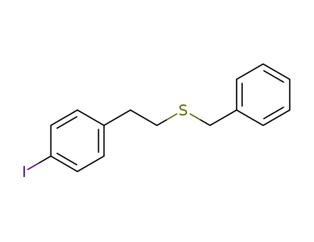 benzyl(4-iodophenethyl)sulfane