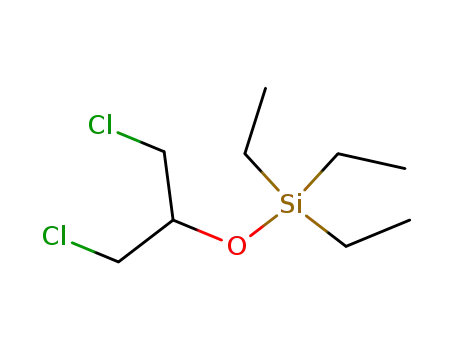 ((1,3-dichloropropan-2-yl)oxy)triethylsilane