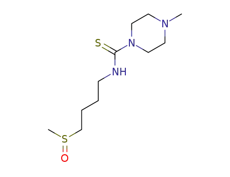 4-methyl-N-(4-(methylsulfinyl)-butyl)piperazine-1-carbothioamide