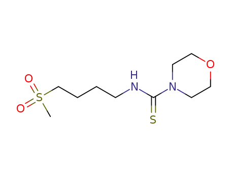 N-(4-(methylsulfonyl)butyl)morpholine-4-carbothioamide