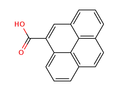 Molecular Structure of 22245-48-3 (4-Pyrenecarboxylic acid)
