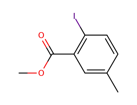 Molecular Structure of 103440-52-4 (Methyl 2-iodo-5-methylbenzoate)
