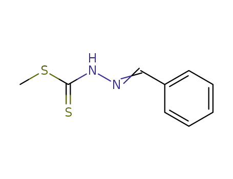 Molecular Structure of 7484-46-0 (methyl 2-benzylidenehydrazinecarbodithioate)