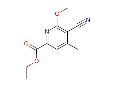 ethyl 5-cyano-6-methoxy-4-methylpyridine-2-carboxylate