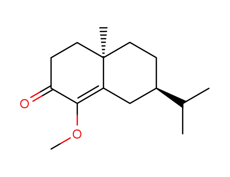 7β-Isopropyl-4-methoxy-10α-methyl-4-octalin-3-on