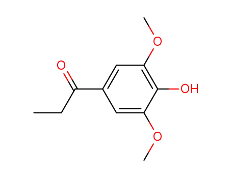 1-Propanone, 1-(4-hydroxy-3,5-dimethoxyphenyl)-