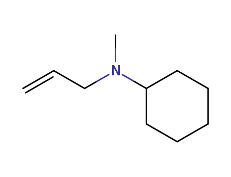 Molecular Structure of 22416-98-4 (Cyclohexanamine, N-methyl-N-2-propenyl-)