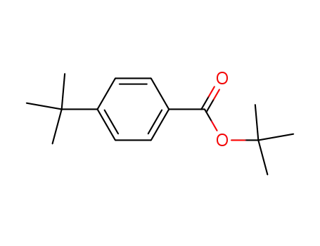 Molecular Structure of 92279-83-9 (Benzoic acid, 4-(1,1-dimethylethyl)-, 1,1-dimethylethyl ester)