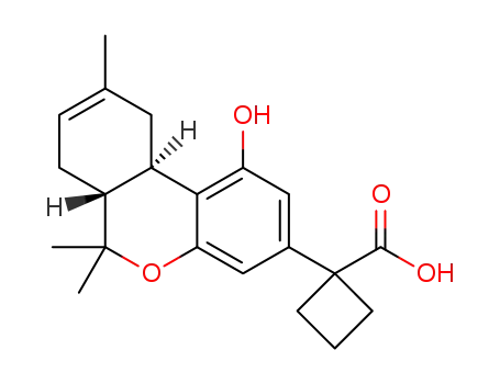 1-[(6aR,10aR)-6a,7,10,10a-tetrahydro-1-hydroxy-6,6,9-trimethyl-6H-dibenzo[b,d]pyran-3-yl]cyclobutanecarboxylic acid