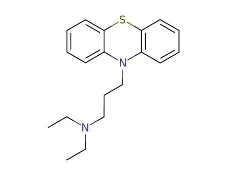 Molecular Structure of 47205-14-1 (10-(3-(DIETHYLAMINO)PROPYL)PHENOTHIAZINE)