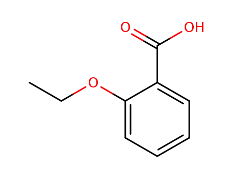 Molecular Structure of 134-11-2 (2-Ethoxybenzoic acid)