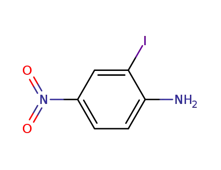 Molecular Structure of 6293-83-0 (2-Iodo-4-nitroaniline)