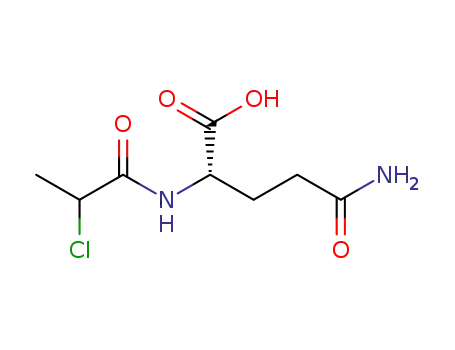 N-(α-chloro)propionyl-L-glutamine