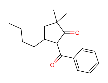 5-benzoyl-4-butyl-2,2-dimethylcyclopentanone