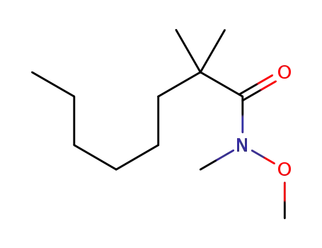 N-methoxy-N,2,2-trimethyloctanamide