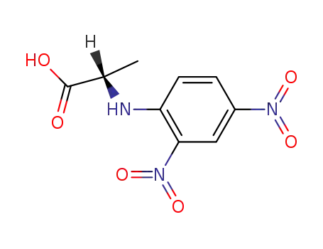 Molecular Structure of 1655-52-3 (N-(2,4-DINITROPHENYL)-L-ALANINE)