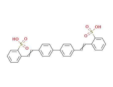2,2″-([1,1′-biphenyl]-4,4′-diyldi-2,1-ethenediyl)bis-benzenesulfonic acid