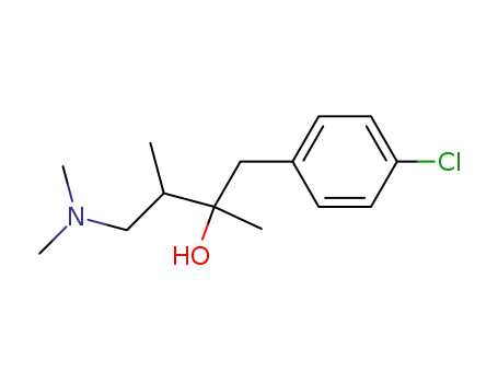 Benzeneethanol,4-chloro-a-[2-(dimethylamino)-1-methylethyl]-a-methyl-