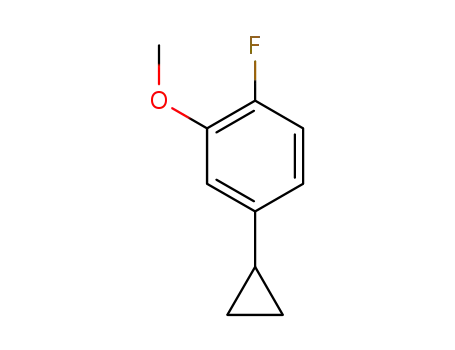 4-cyclopropyl-1-fluoro-2-methoxybenzene
