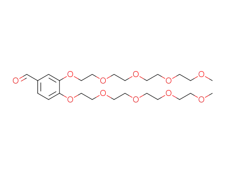 3,4-bis(2-(2-(2-(2-methoxyethoxy)ethoxy)ethoxy)ethoxy)benzaldehyde