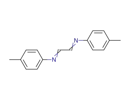 Molecular Structure of 24764-92-9 (Benzenamine, N,N'-1,2-ethanediylidenebis[4-methyl-)