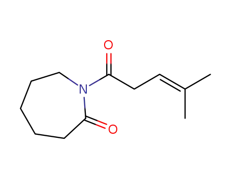 1-(4-methylpent-3-enoyl)azepan-2-one