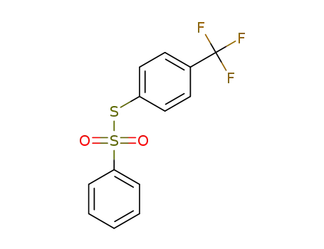 benzenethiosulfonic acid S-(4-trifluoromethylphenyl) ester